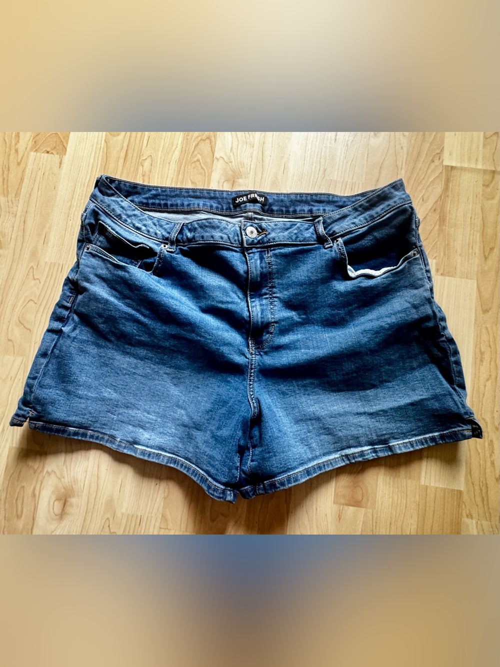 Joe Fresh Dark Blue Denim Women's Shorts